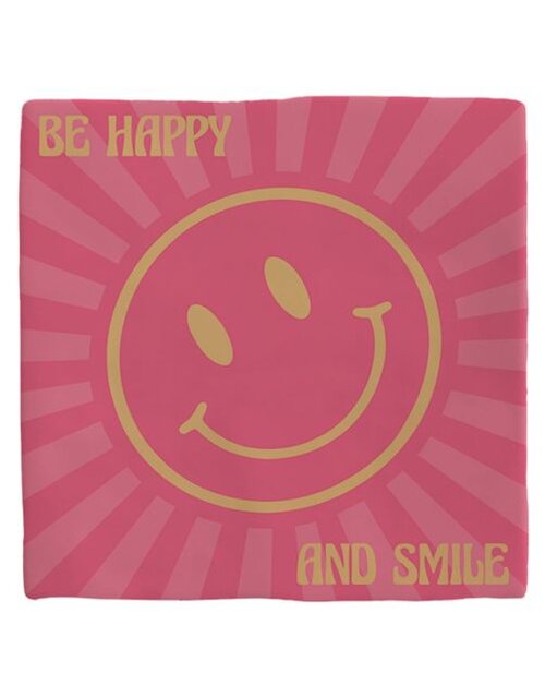 Plenty gifts Tegeltje be happy and smile