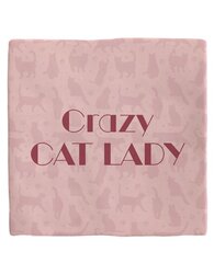 Plenty gifts Tegeltje crazy cat lady
