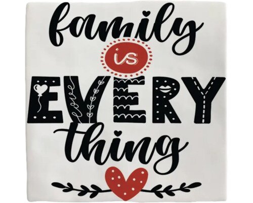Plenty gifts Tegeltje family is everything