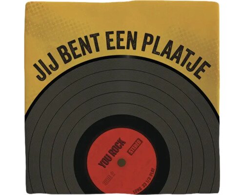 Plenty gifts Tegeltje jij bent een plaatje