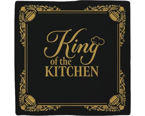 Plenty gifts Tegeltje king of the kitchen