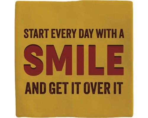 Plenty gifts Tegeltje smile