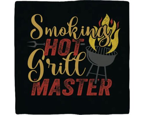 Plenty gifts Tegeltje smoking hot grill master
