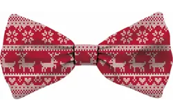 Plenty gifts Vlinderstrik xmas red deer cat s