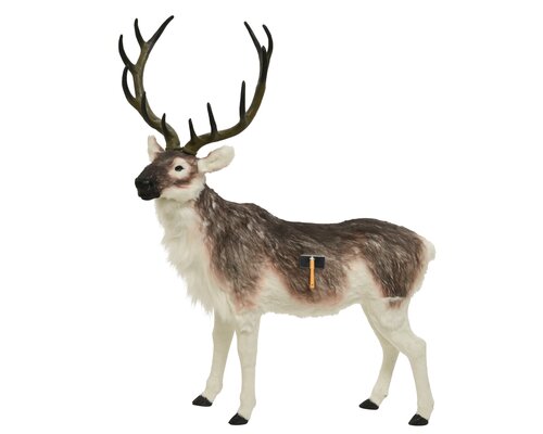 Decoris Rendier plastic plush antlers
