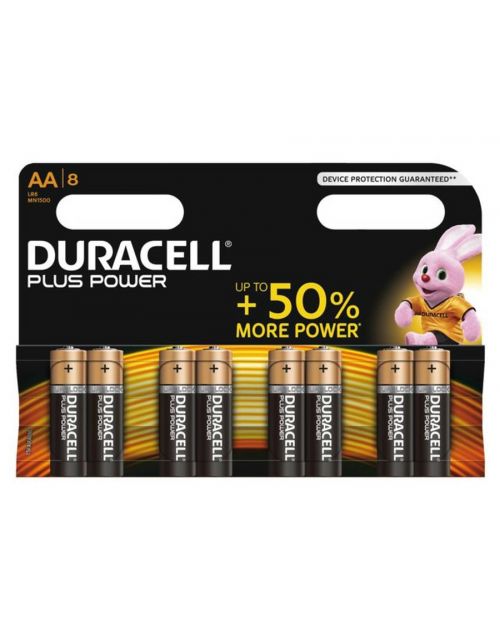 Duracell plus power batterij AA 8 stuks