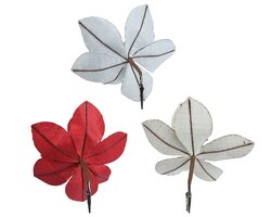 Poinsettiaclip d20h7cm a3 disco - afbeelding 2