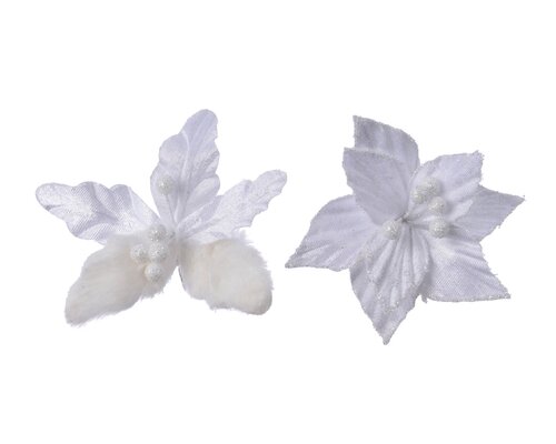 Poinsettiaclip pes d12h2cm wwit a2 - afbeelding 1
