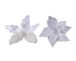Poinsettiaclip pes d12h2cm wwit a2 - afbeelding 1