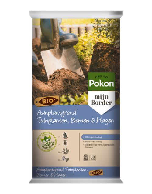 Pokon Aanplantgrond Tuinplanten, Bomen & Hagen Bio 45L