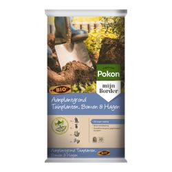 Pokon Aanplantgrond Tuinplanten, Bomen & Hagen Bio 45L