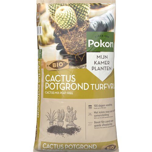 Pokon Bio Cactus Potgrond Turfvrij 5L