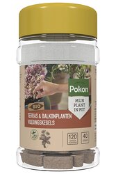 Pokon Bio Terras & Balkon Planten Voedingskegels 40 stuks OP=OP - afbeelding 2