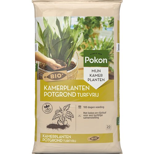 Pokon Bio Turfvrije Kamerplanten Potgrond 20L