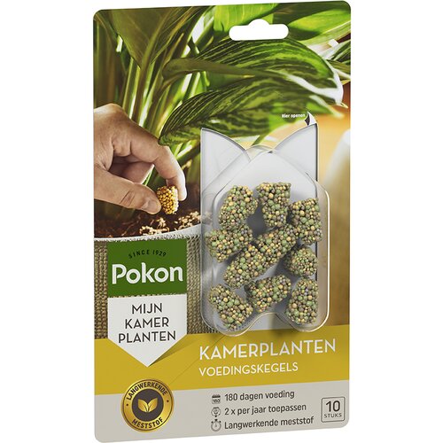 Pokon Kamerplanten Voedingskegels 10 stuks OP=OP