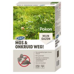 Pokon Mos & Onkruid Weg! voor 25m2