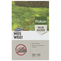 Pokon Mos Weg! 100 m2 3500gr - afbeelding 2