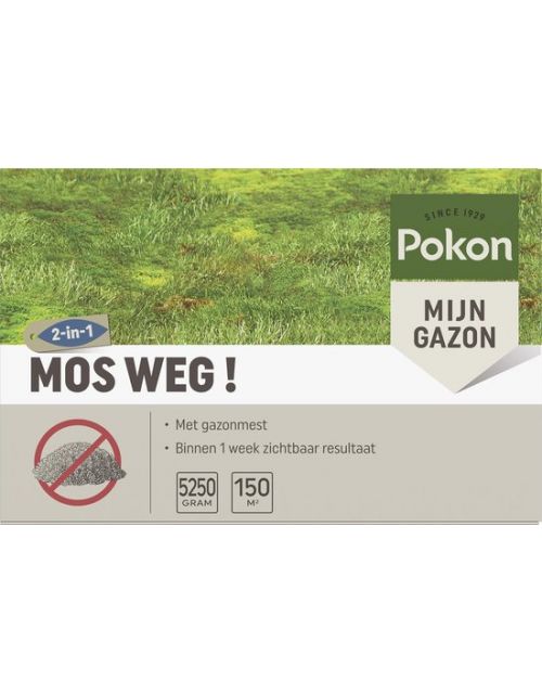 Pokon Mos Weg! 150 m2  5250gr