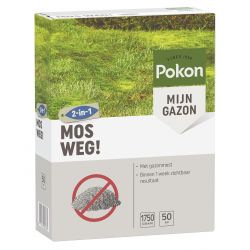 Pokon Mos Weg! 100 m2 3500gr - afbeelding 1