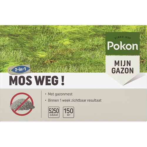 Pokon Mos Weg 5,25kg voor 150m2