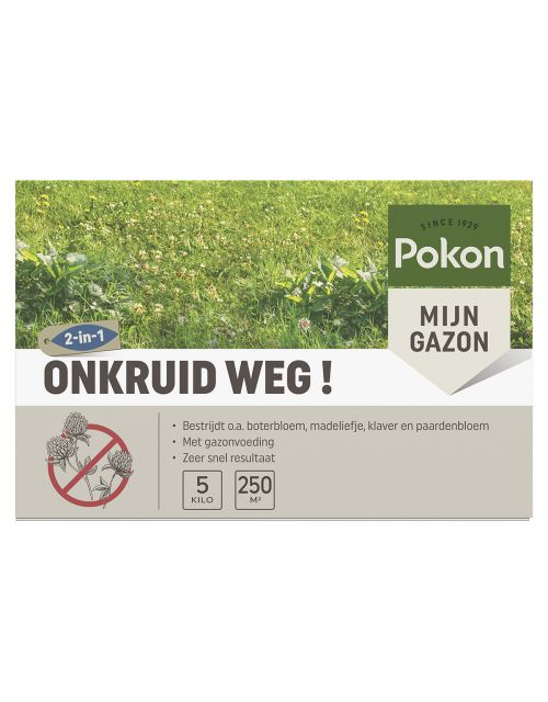 Pokon Onkruid Weg! 250 m2 5000gr - afbeelding 1