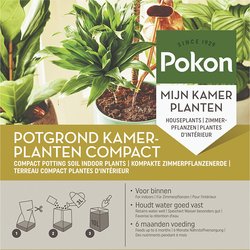 Pokon Potgrond Kamerplanten Compact 10L - afbeelding 1