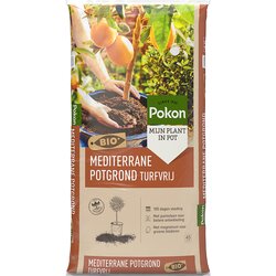 Pokon Potgrond mediterraan turfvrij 45l