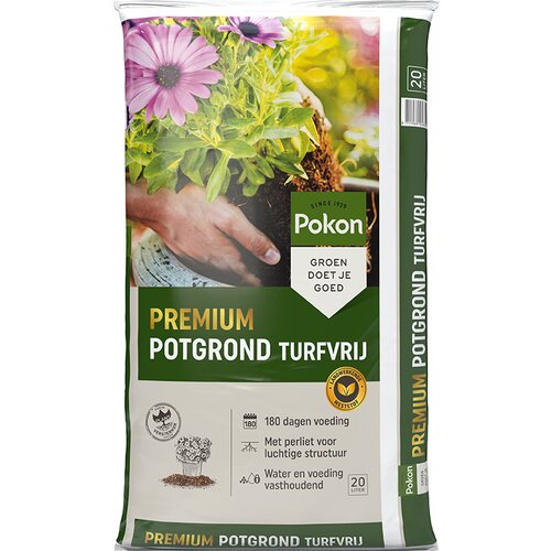Pokon Premium Potgrond Turfvrij 20L