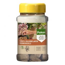 Pokon Terras & Balkon Planten Langwerkende Voedingskegels 40 stuks - afbeelding 2