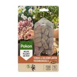 Pokon Terras & Balkon Planten Langwerkende Voedingskegels 40 stuks - afbeelding 1