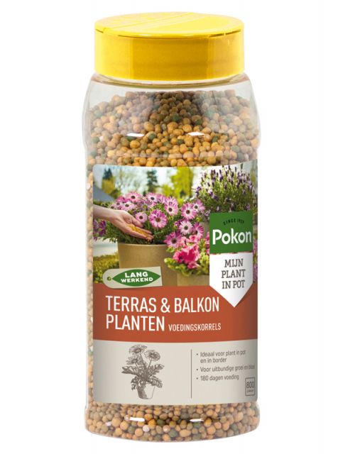 Pokon Terras & Balkon Voedingskorrels 800gr