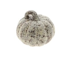 Pompoen dolo d13.5h12cm d.bruin