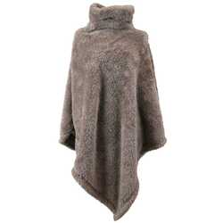 Poncho dara 80x75cm taupe