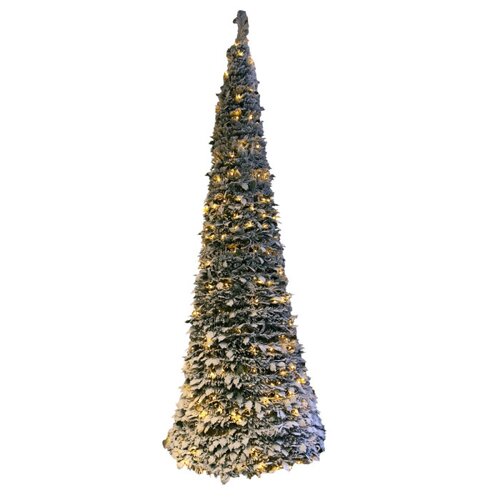 Pop-up Besneeuwde Kerstboom 300cm / doorsnee 80cm