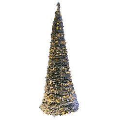Pop-up Besneeuwde Kerstboom 300cm / doorsnee 80cm