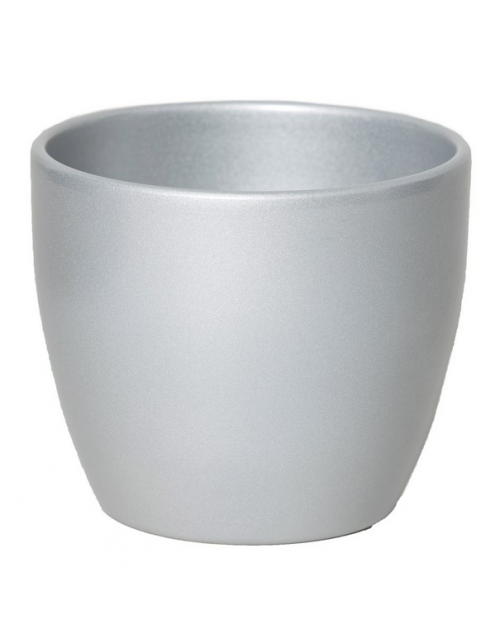 Pot Boule D7.5 H6Cm Zilver Es/5.5-6