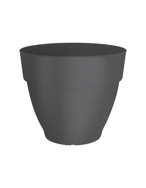 elho vibia campana rond 20cm antraciet - afbeelding 1