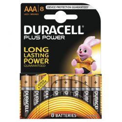 Duracell plus power batterij AAA 8 stuks