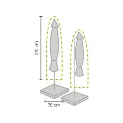 Premium beschermhoes parasol groot - afbeelding 2