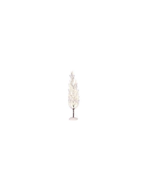 LuVille Snowy tree with warm light H30cm