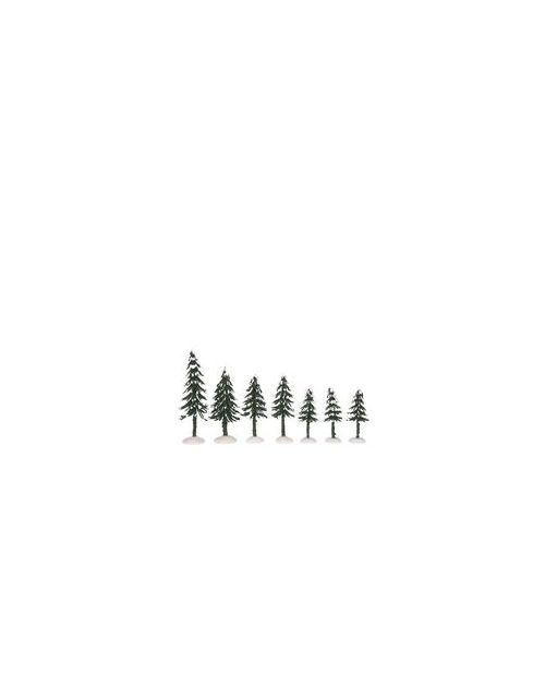 LuVille Snowy trees 7 pieces