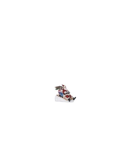 LuVille Santa on sledge