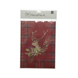 Decoris Kadotas Papier Hert 2Kl.Ass Rood/Kleur(En) 28x21cm
15.5x21cm
