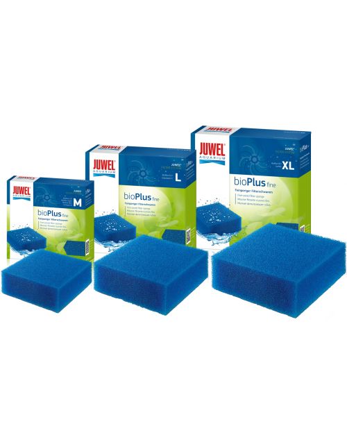 Juwel filterspons jumbo blauw fijn