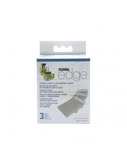 Fluval Edge Carbon Clear & Clear Renewal Sachet