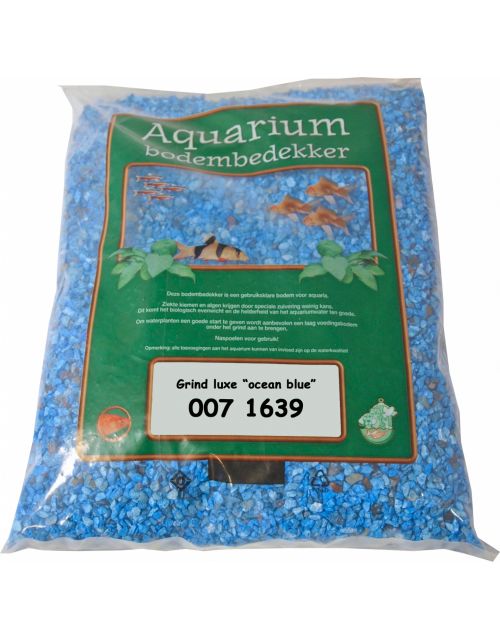Grind luxe 'ocean blue' zak a 4 kg