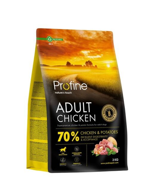 Profine Hondenvoer adult kip 3kg