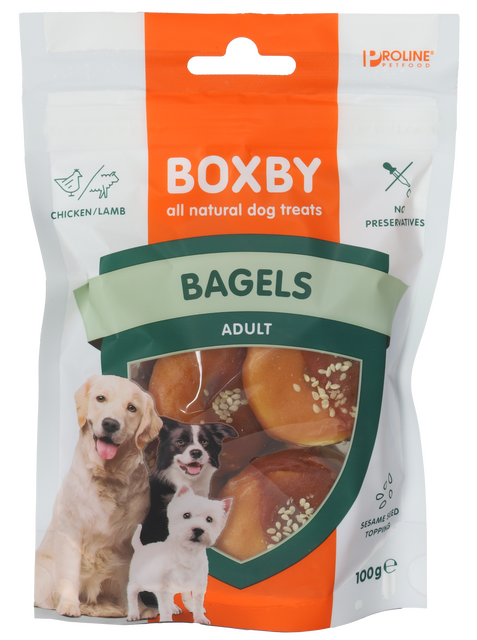 PROLINE BOXBY BAGELS 100 GRAM - afbeelding 1