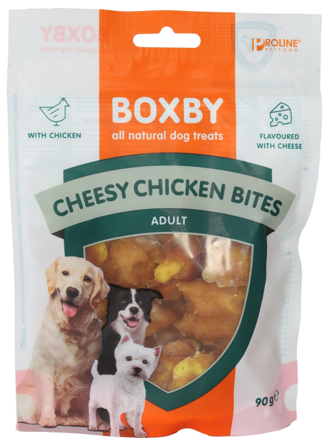 PROLINE BOXBY CHEESY CHICKEN BITES 90 GRAM