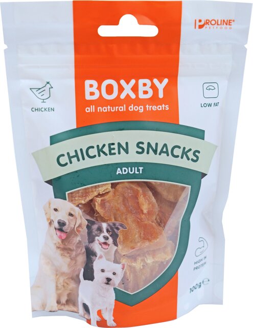 PROLINE BOXBY CHICKEN SNACKS 100 GRAM